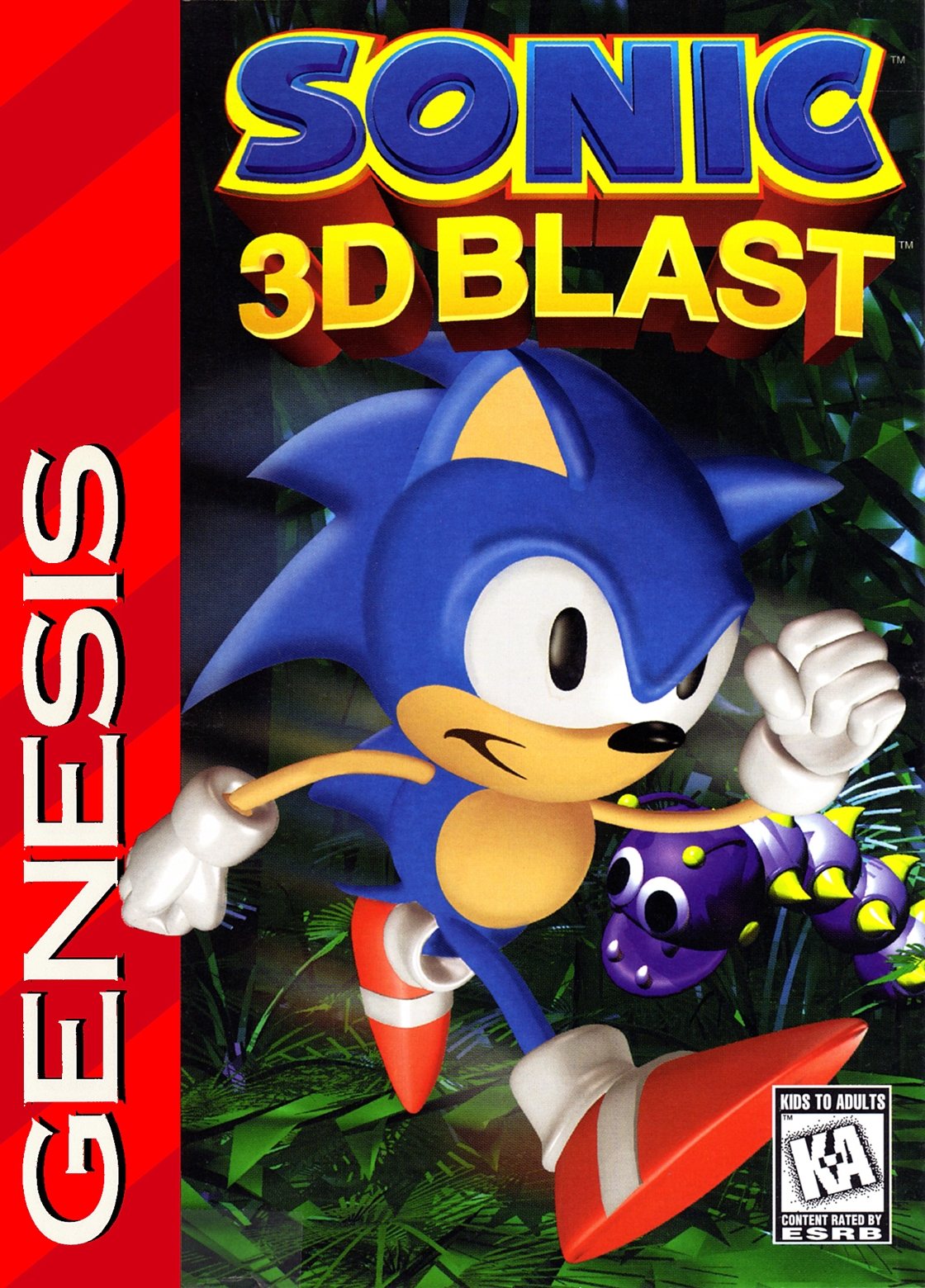 Sonic 3D Blast - игра для сега, sega mega drive (Genesis) Sonic 3D Blast - игра для sega